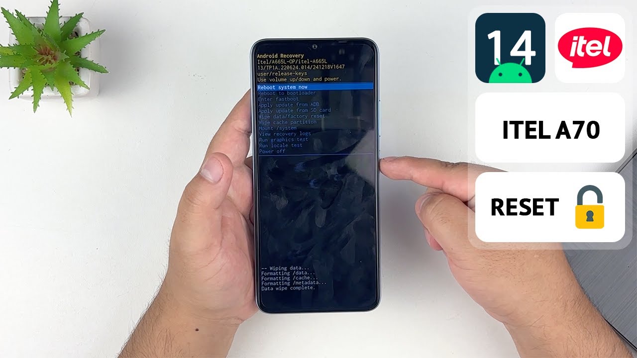 Formatear Itel A70 | Hard Reset
