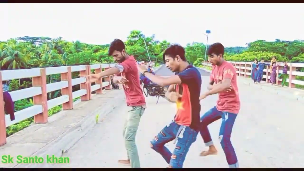Arbi sang imran dj hot Sk Santo khan new  dance