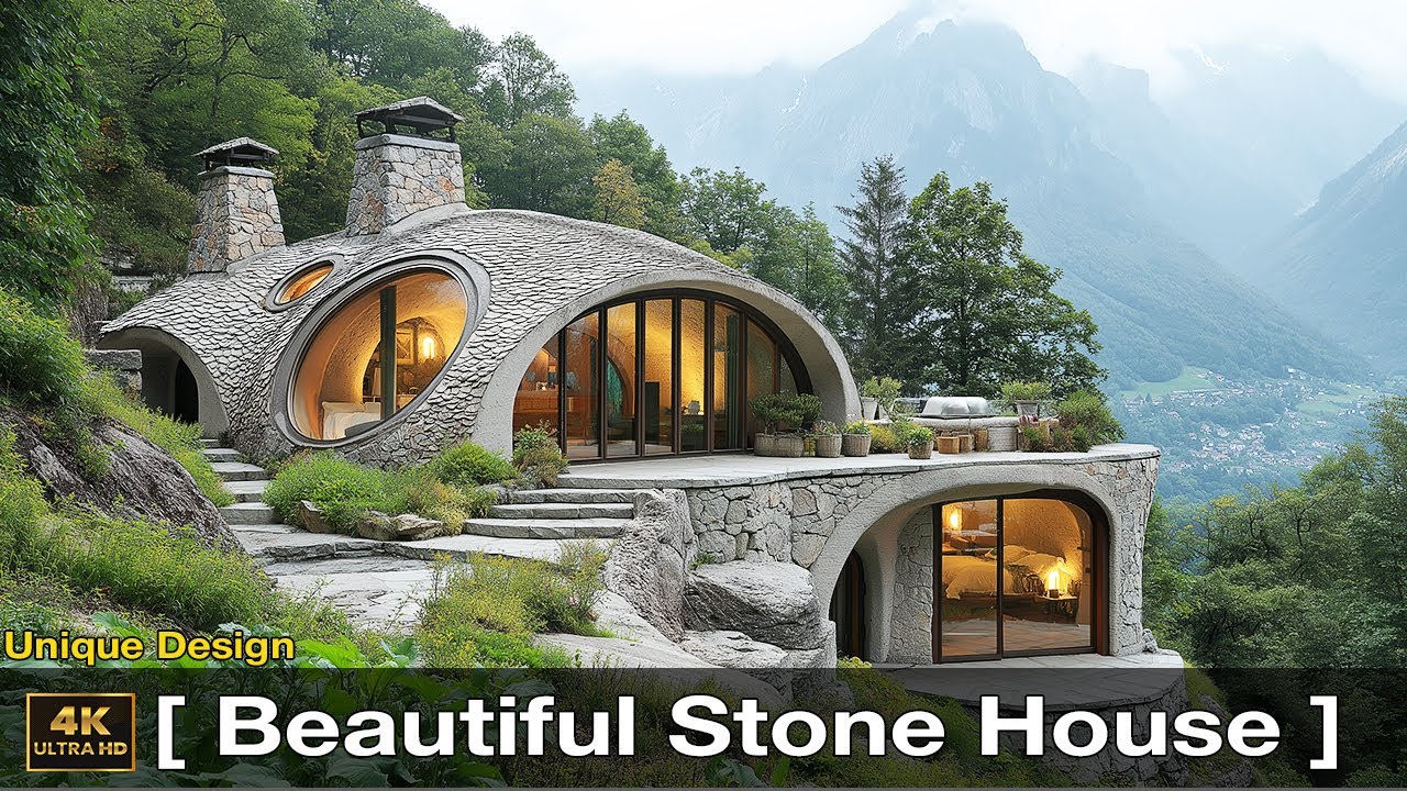 A Beautiful Stone House: The Most Unique Home Designs In The World
