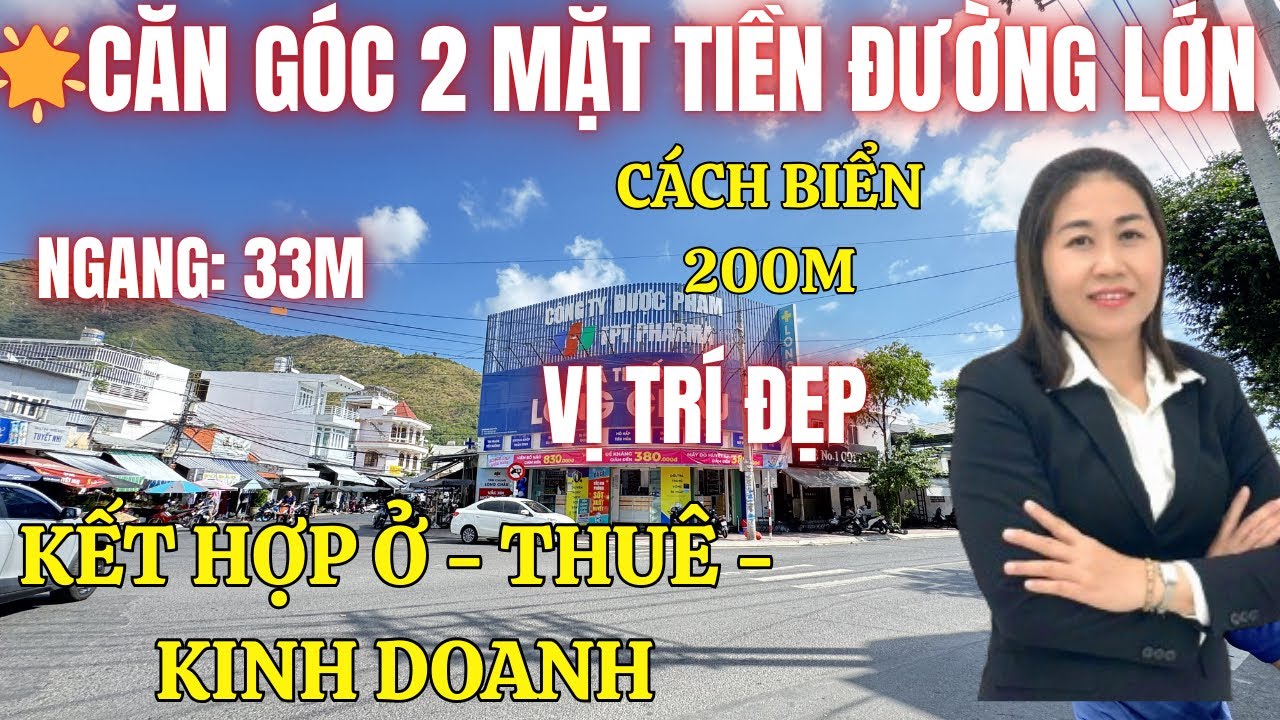 🏡Hiếm căn góc 2 mặt tiền đường lớn, cho thuê 30tr/1 tháng phần còn lại vừa ở vừa kinh doanh thêm