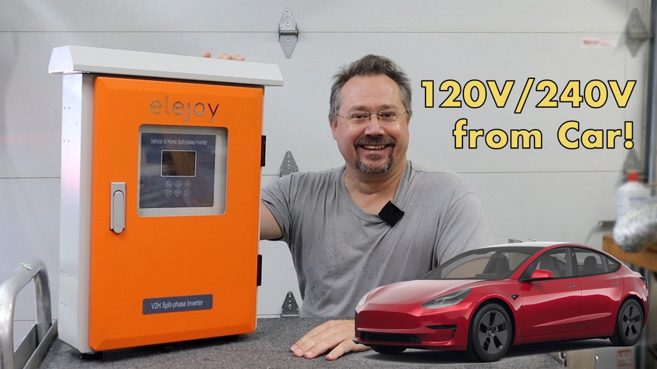 Заряжайте свой дом от Tesla! Распаковка и первый взгляд на Elejoy V2H!