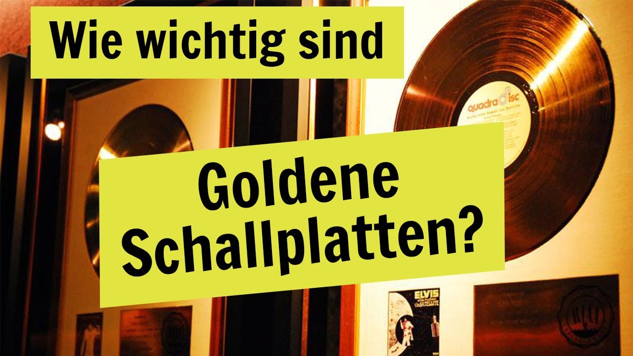 Wie wichtig sind goldene Schallplatten?