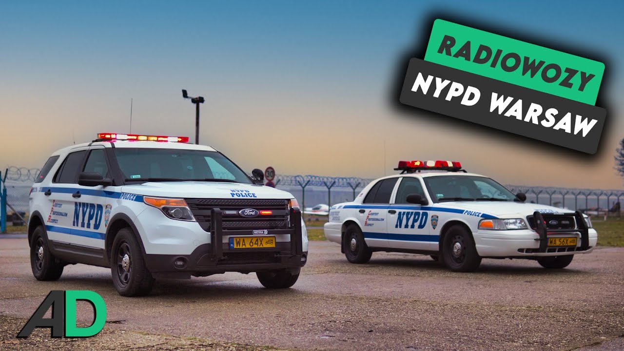 Amerykańskie radiowozy i ich... żółte blachy! Ford Explorer Interceptor & Ford Crown Victoria
