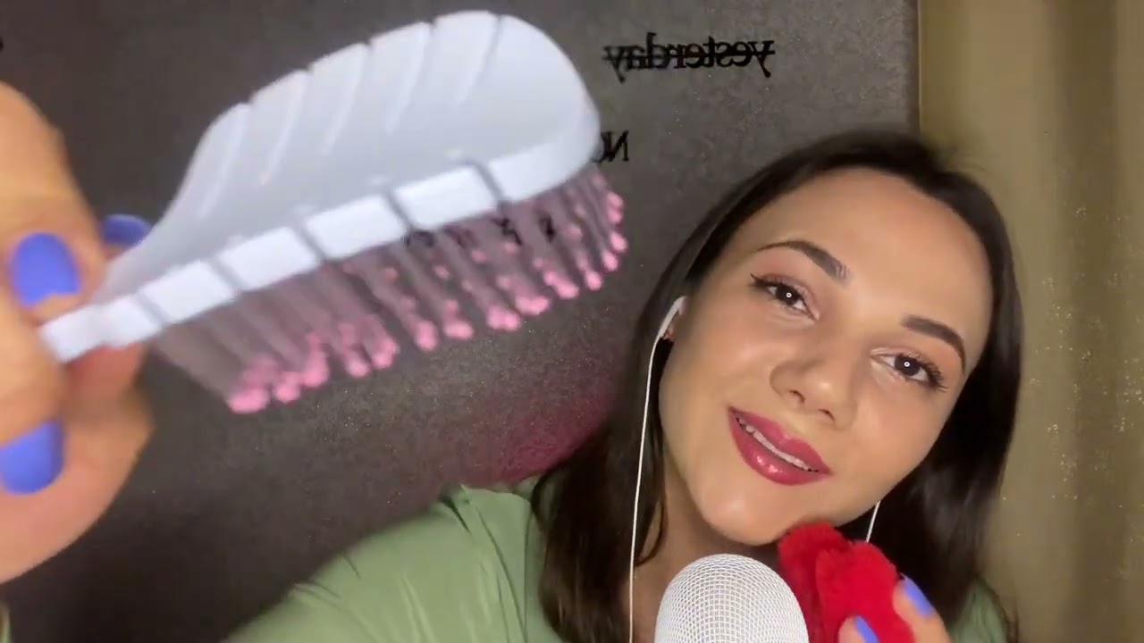 Saçlarını darayıram | Hsy ASMR | Hair brushing | ASMR Azerbaijan🇦🇿