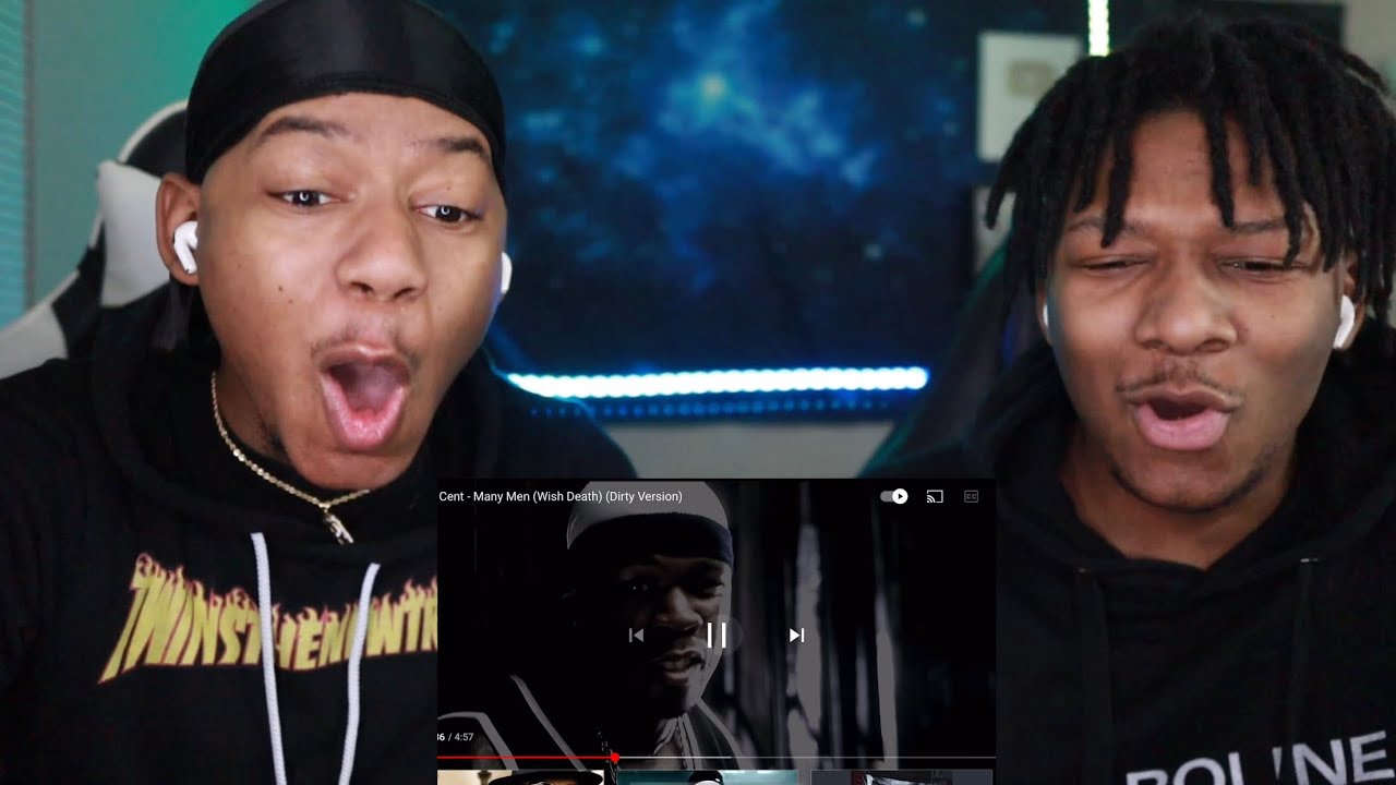 FIRST TIME HEARING 50 Cent - Many Men (Wish Death) (Dirty Version) REACTION