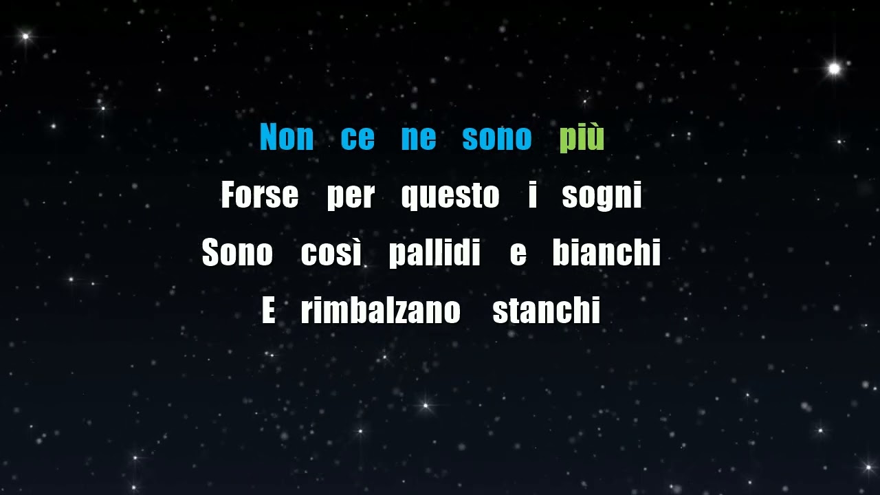 Felicità di L. Dalla - KARAOKE