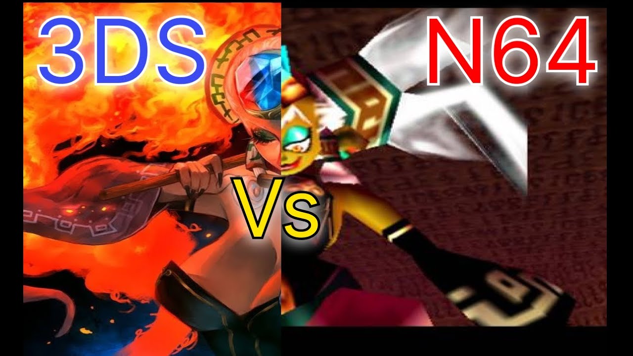 ¿Qué opinas sobre la Jefes Zelda Ocarina of Time para N64 vs la versión 3DS?