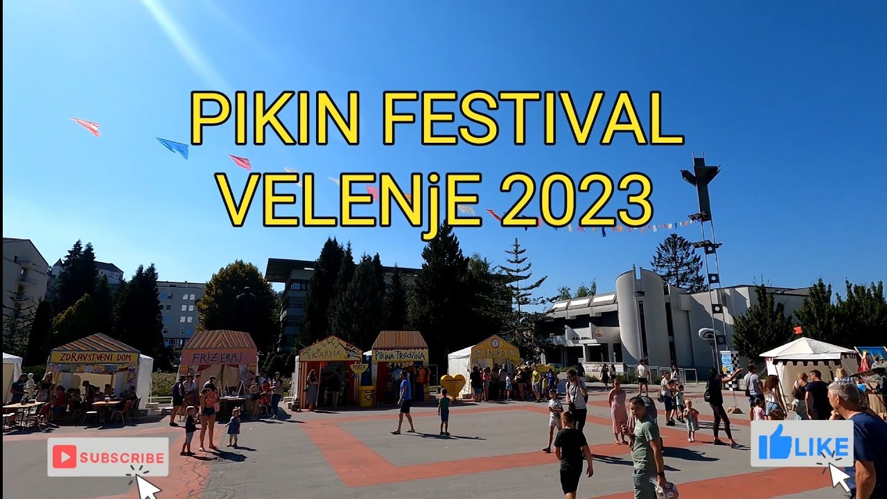 PIKIN FESTIVAL 2023 VELENJE SLOVENIA 4K