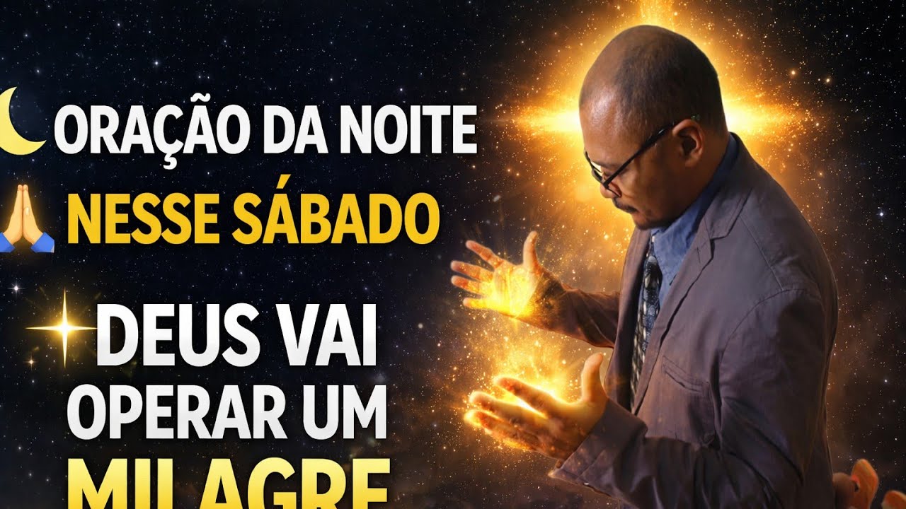 ORAÇÃO DA NOITE – DEUS VAI OPERAR UM MILAGRE NA SUA VIDA HOJE