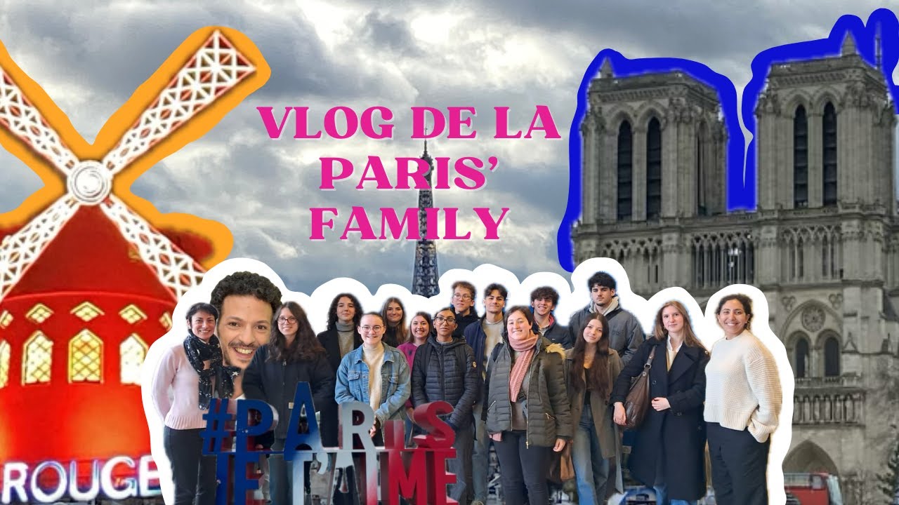 🚨VLOG DE LA PARIS' FAMILY🚨 -- La team Droit et SES part à Paris 🇫🇷✨🗼🥖 !!