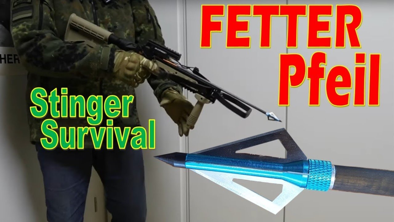 Der Game-Changer für die Stinger Survival von Steambow: Fette Pfeile verwenden!