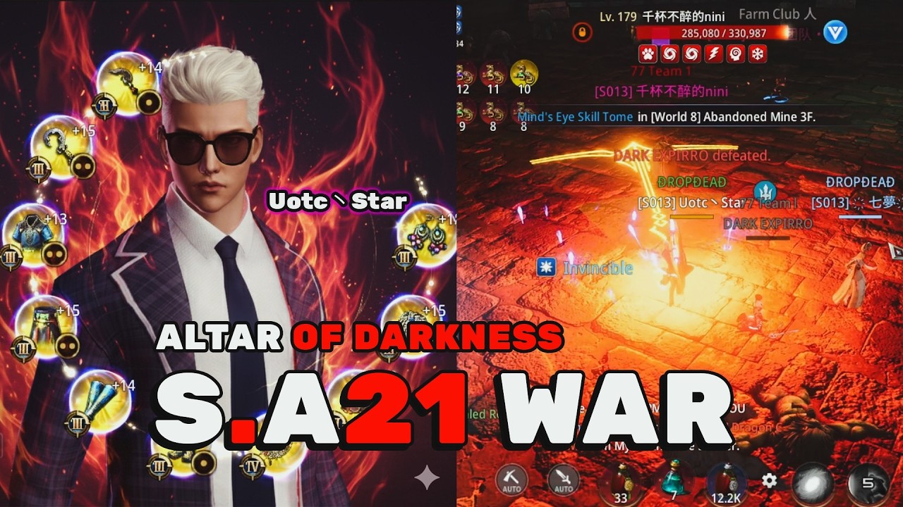 Uotc`Star X 7Dreams VS Nini X Dana PT | S.A21 Contest | Mir4