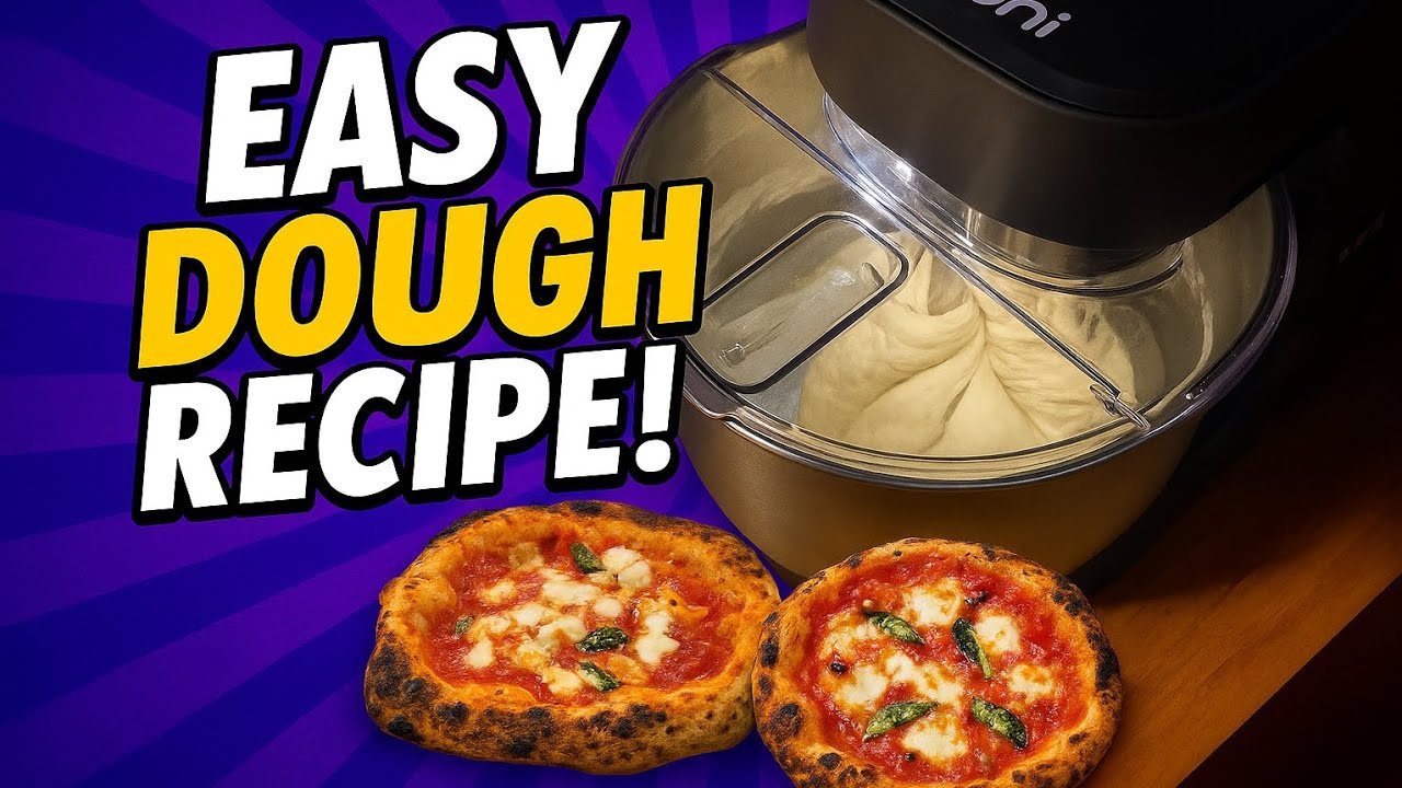 Easy restaurant quality Neapolitan pizza dough recipe using the Ooni halo pro! 🍕🇮🇹
