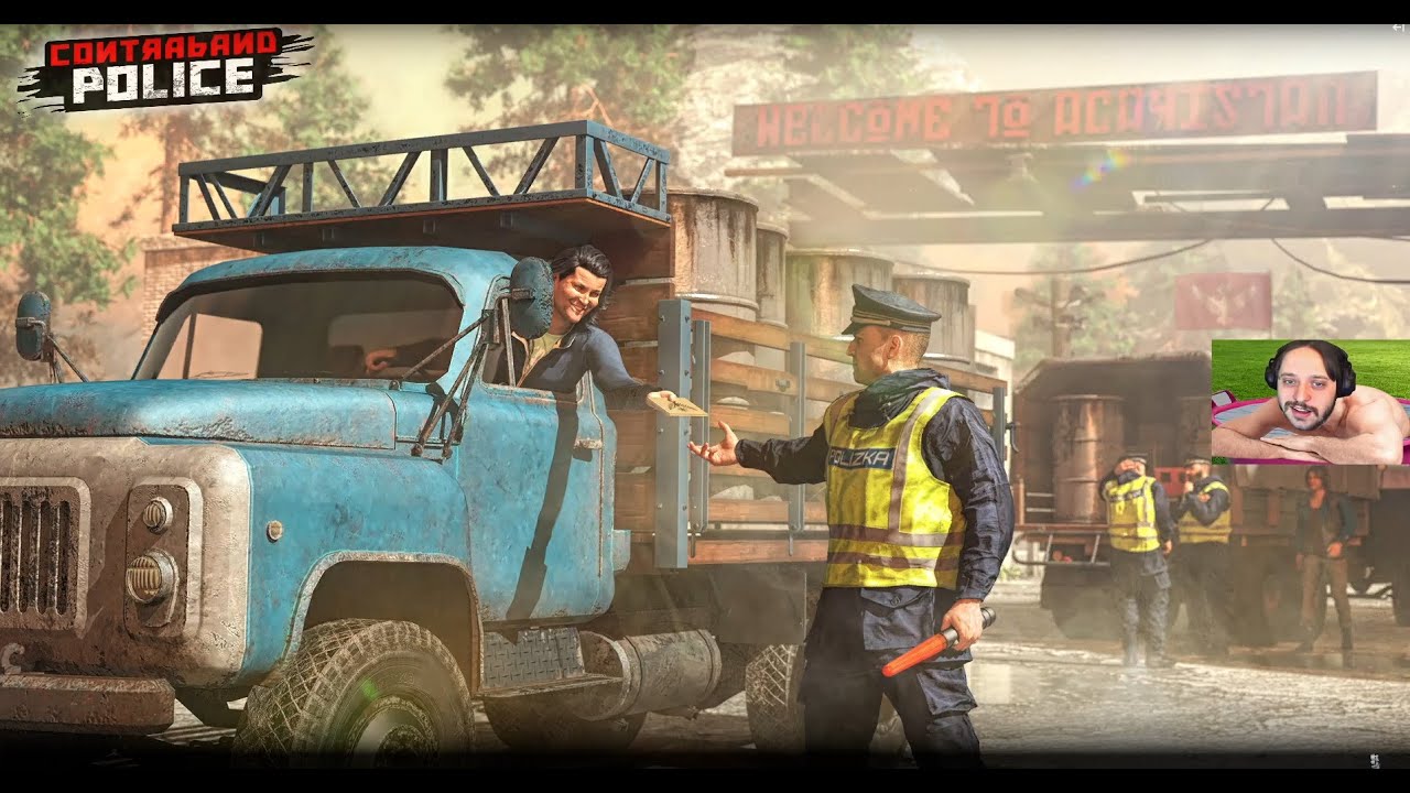 סנאקס משחק  Contraband Police חלק 1