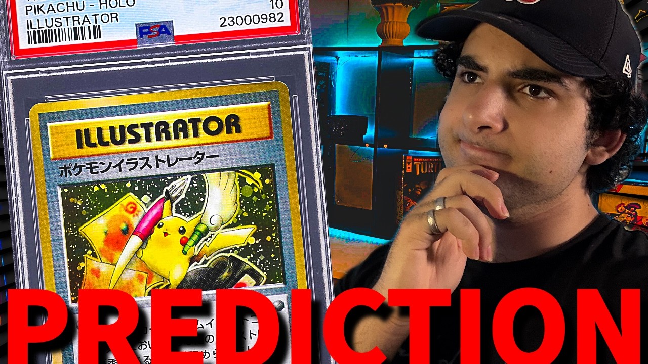 За какую цену будет продаваться карточка PSA 10 Illustrator Pikachu и как это повлияет на рынок!