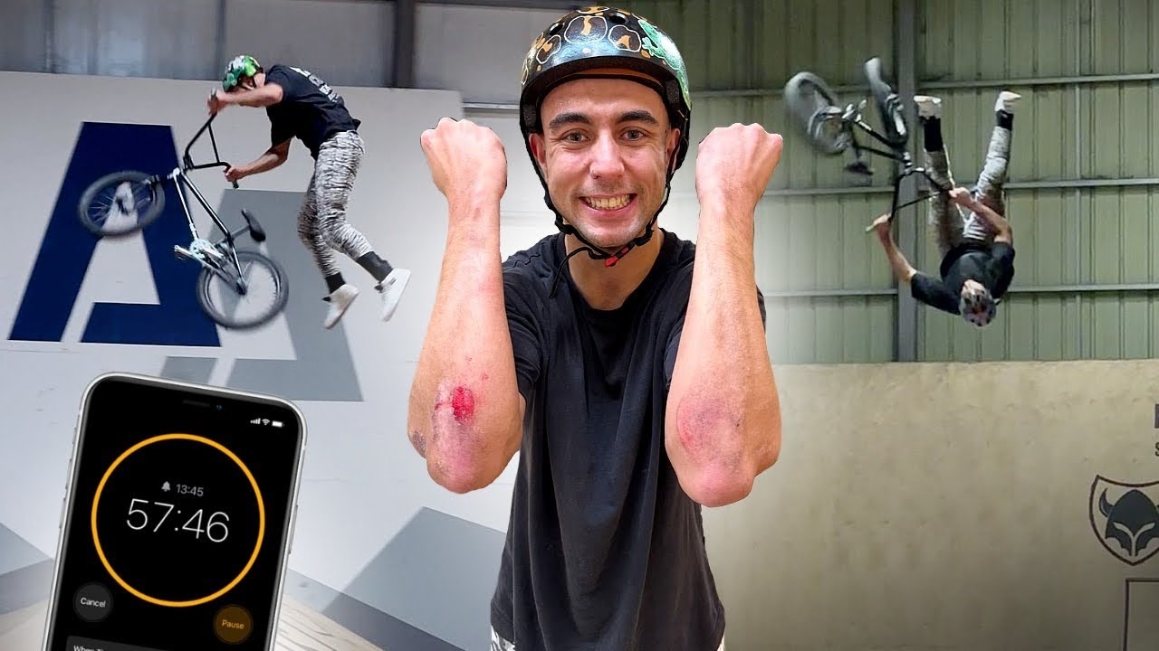 Соревнования по BMX-флэйру на высшем уровне в крупнейшем скейт-парке Европы!
