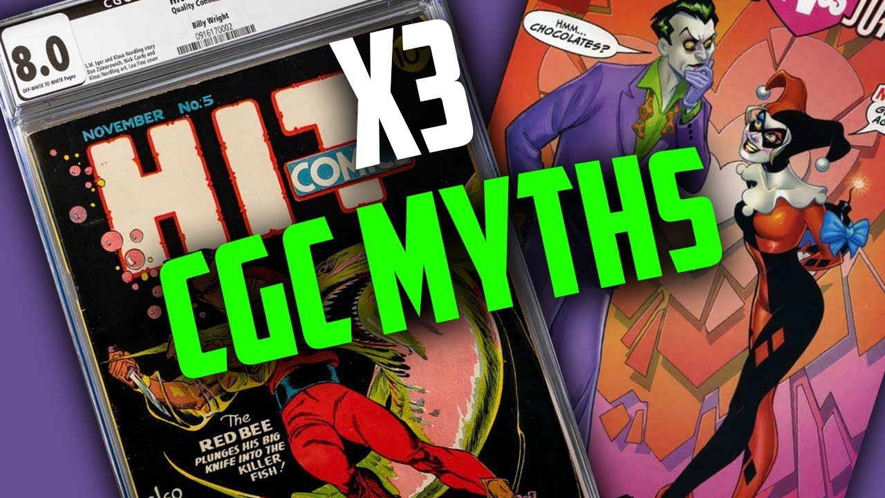 Debunking x3 CGC Myths - Does On-Sight Grading = Better Comic Book Grades? Are CGC Waterproof?