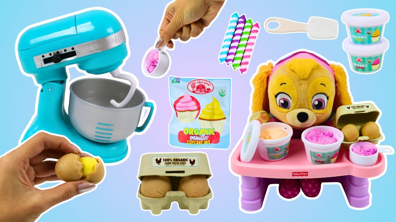 Набор для выпечки &laquo;Выпечка с малышкой Скай&raquo; и набор для творчества Little Tikes Creative Chefs Ba...