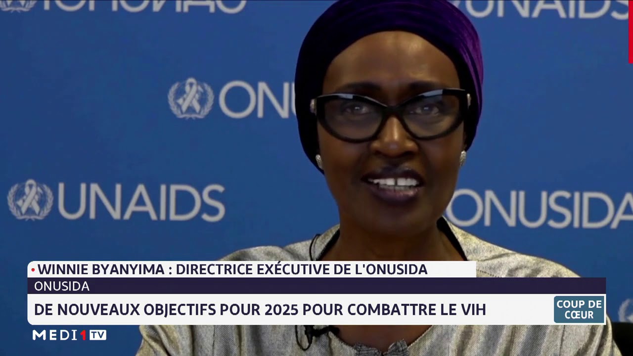 ONU-Sida: de nouveaux objectifs pour 2025 pour le combattre le VIH