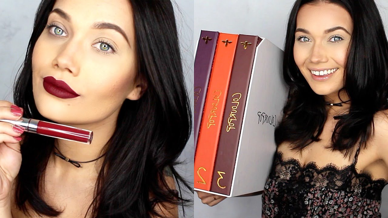 Colourpop Fall Edit Collection 2016 LIVE SWATCHES!