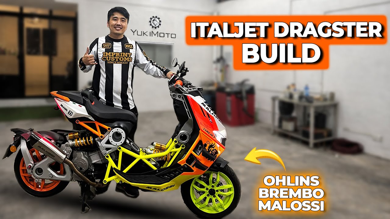 Italjet Dragster Malossi Edition Upgrades & PMS | Magkano gastos?