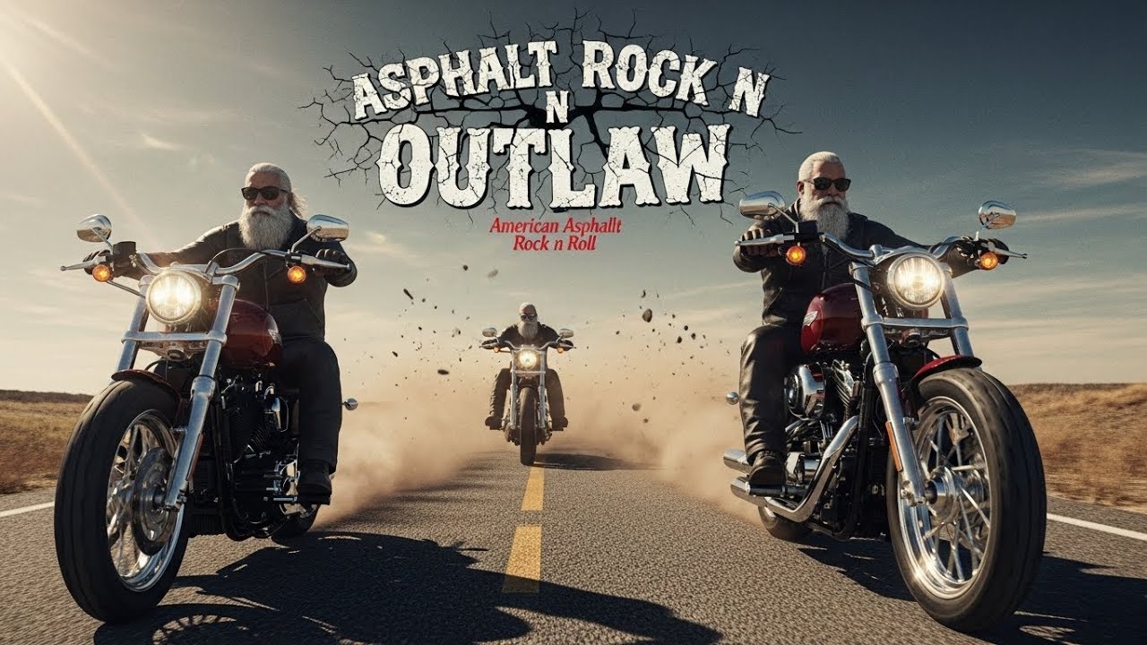 Best Music Rock n Roll 🎸 Asphalt Rock N Outlaw 🎶 American Asphalt Rock n Roll