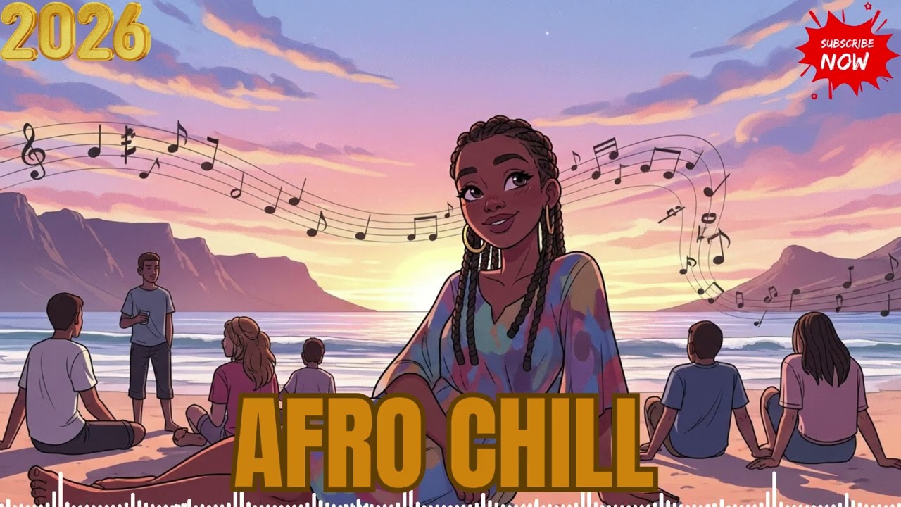 🎧 Afro Chill Beach Music 2026 | Calm & Study