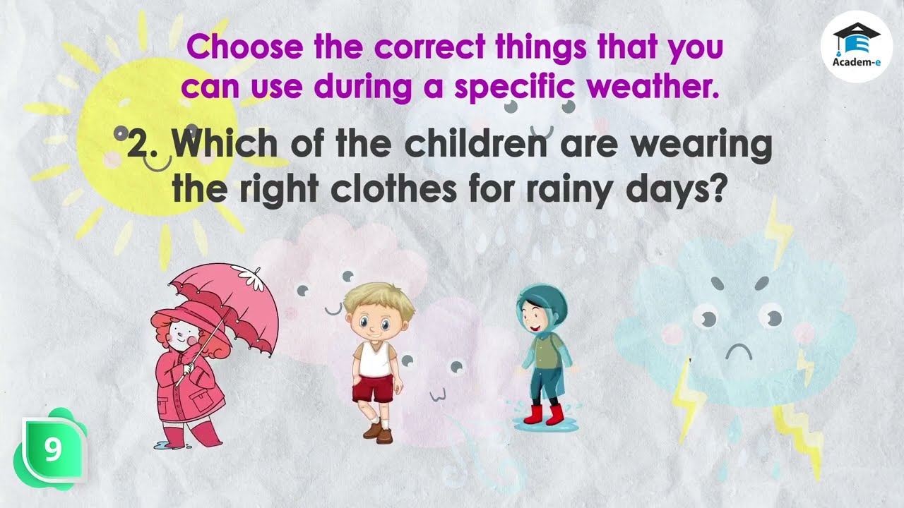 SCIENCE01L31: Weather Preparedness