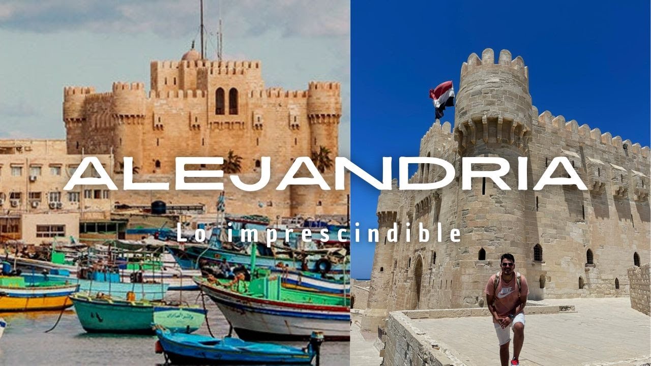 LO QUE NO TE PUEDES PERDER EN ALEJANDRIA EGIPTO 4K