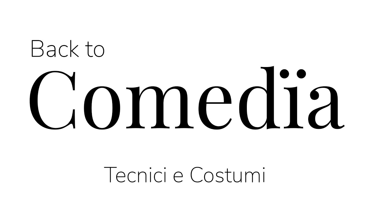 Back To Comedïa| I Costumi e la Tecnica dietro uno spettacolo