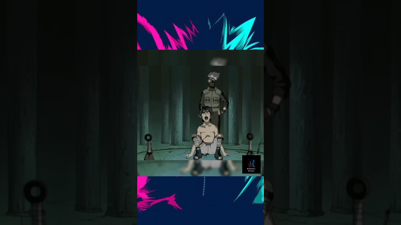 Kakashi saved Saskay Ucchiya's life..Orouccimaro VS Kakashi.#animation #animation #naruto #2023 #vid