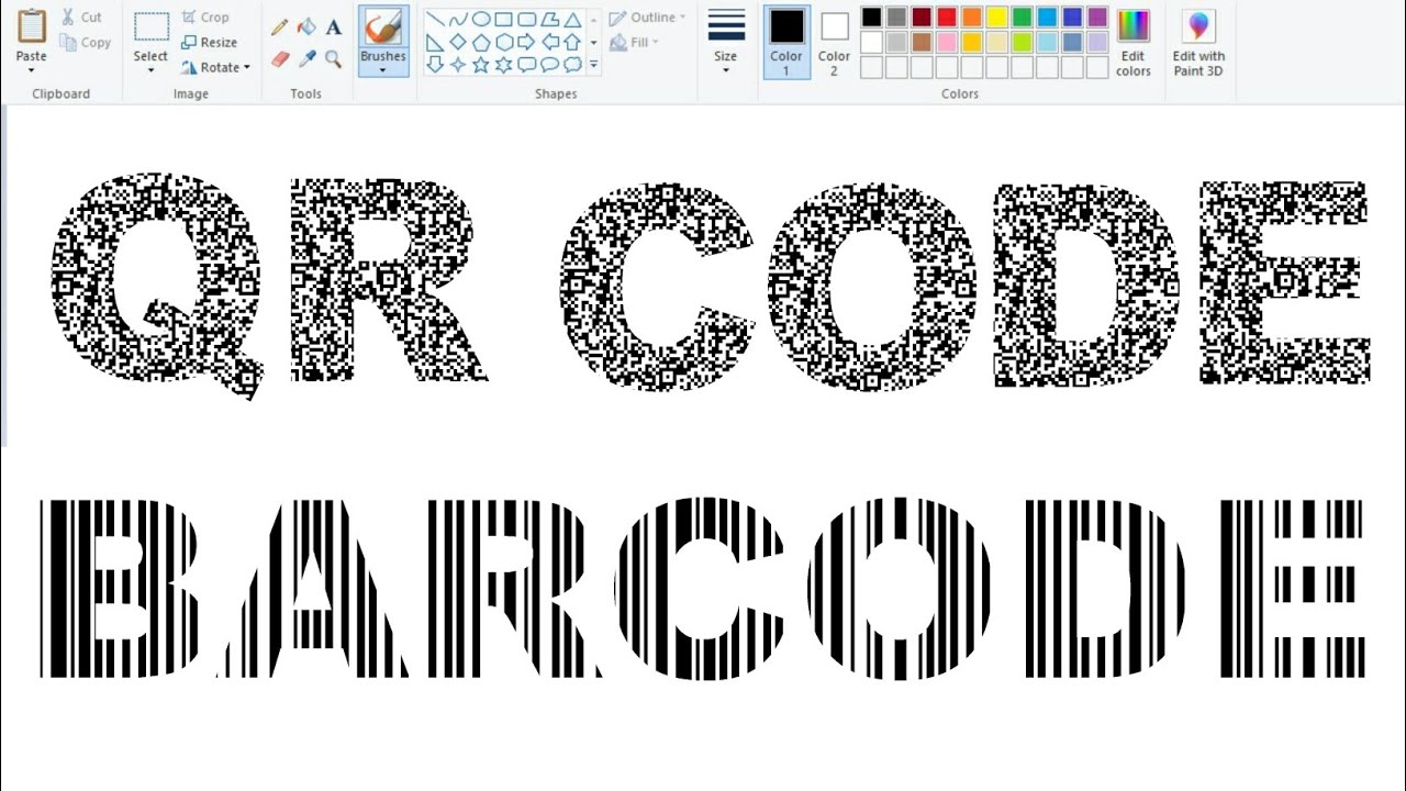 How to change Text Background using Ms Paint | Ms Paint Tricks.
