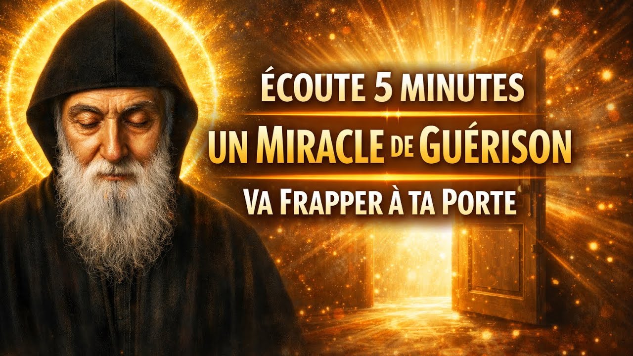 💦 PRIÈRE à SAINT CHARBEL pour une GUÉRISON MIRACULEUSE aujourd’hui MÊME 💫