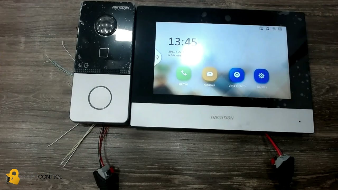 Como configurar un intercom WiFi Hikvision