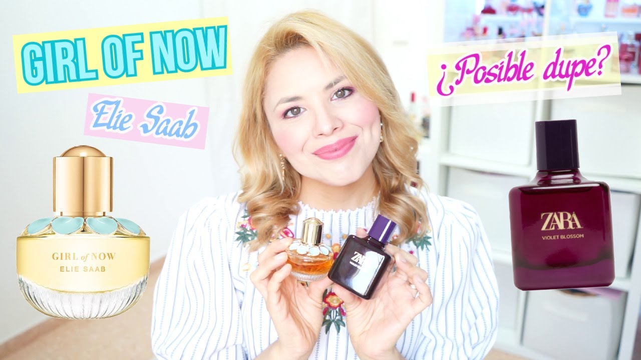 GIRL OF NOW de ELIE SAAB y su posible DUPE de ZARA VIOLET BLOSSOM/ DaY_BB