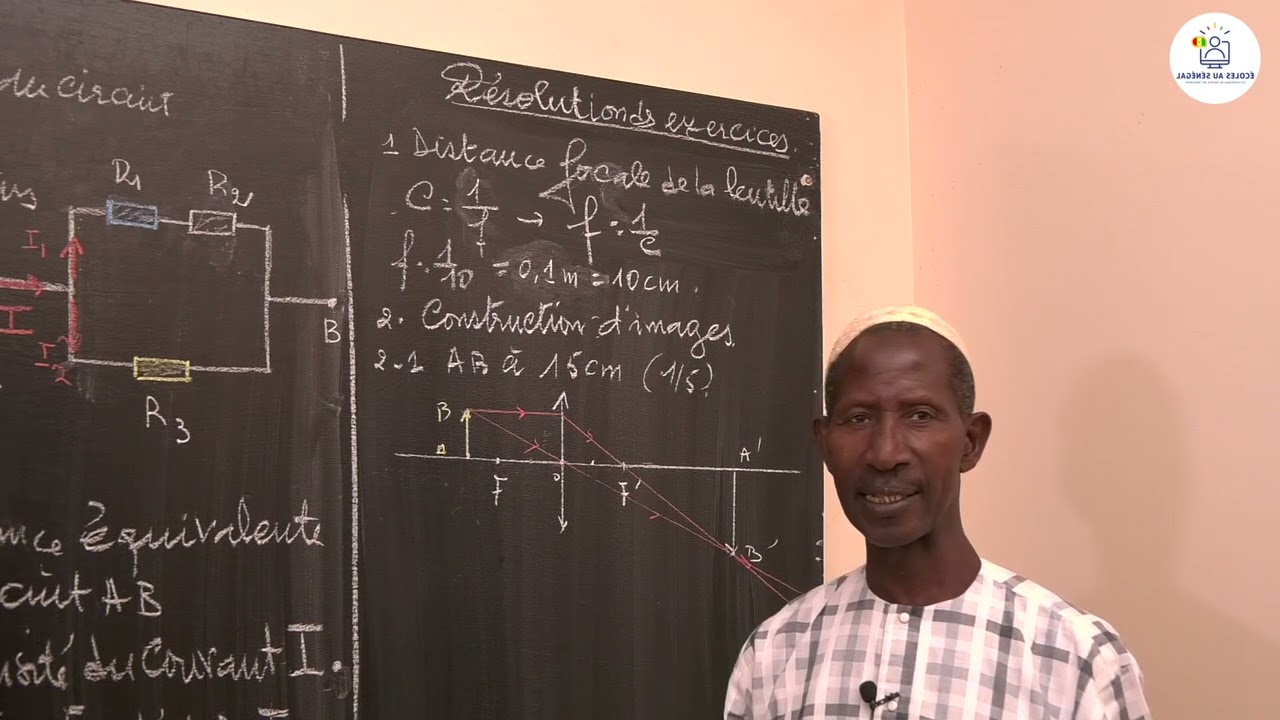 Exercices - Troisième - PC: Physique / Correction BFEM 2004 / M. Ndiaye