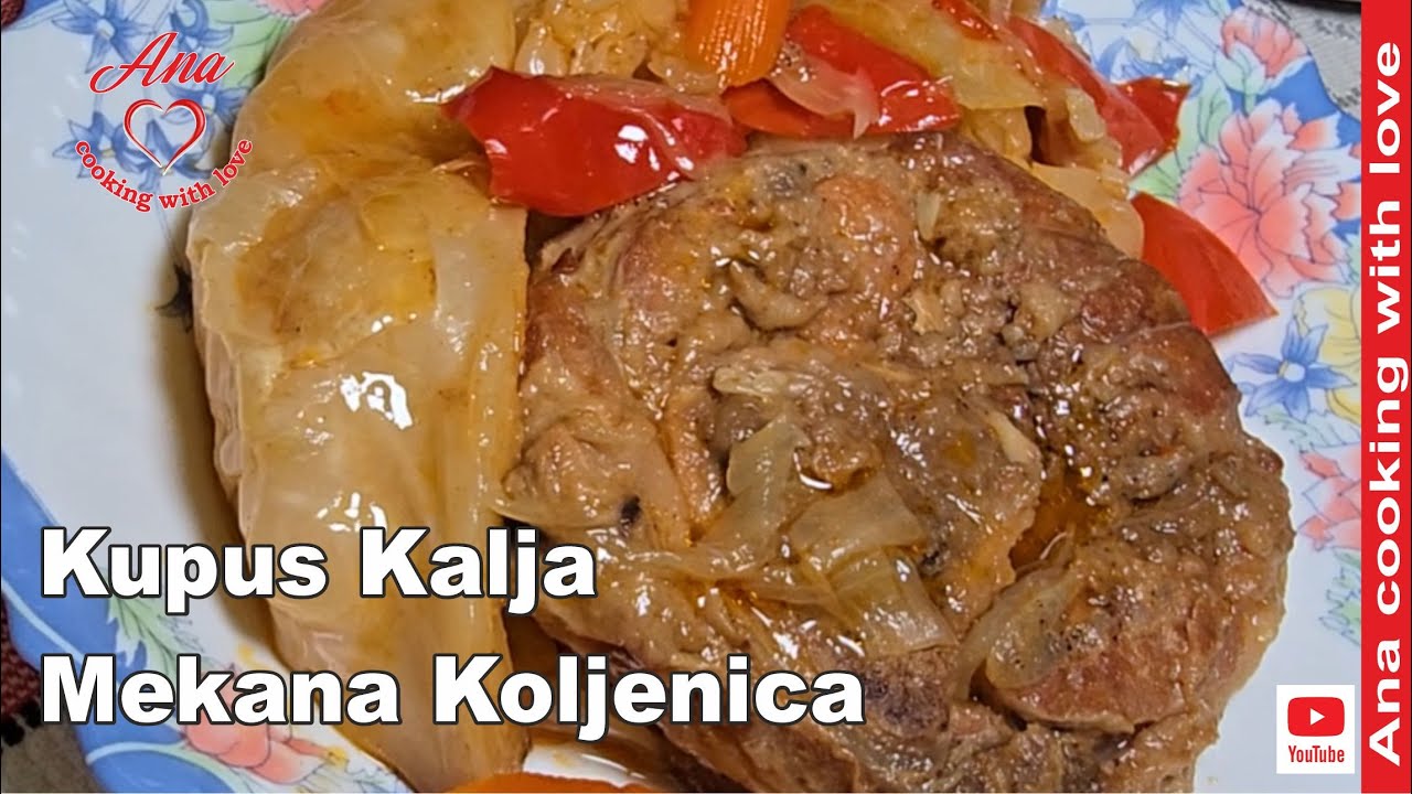 Cabbage Stew with Tender Veal Shank 💕  | Kupus kalja sa telećom koljenicom – Topi se u ustima!