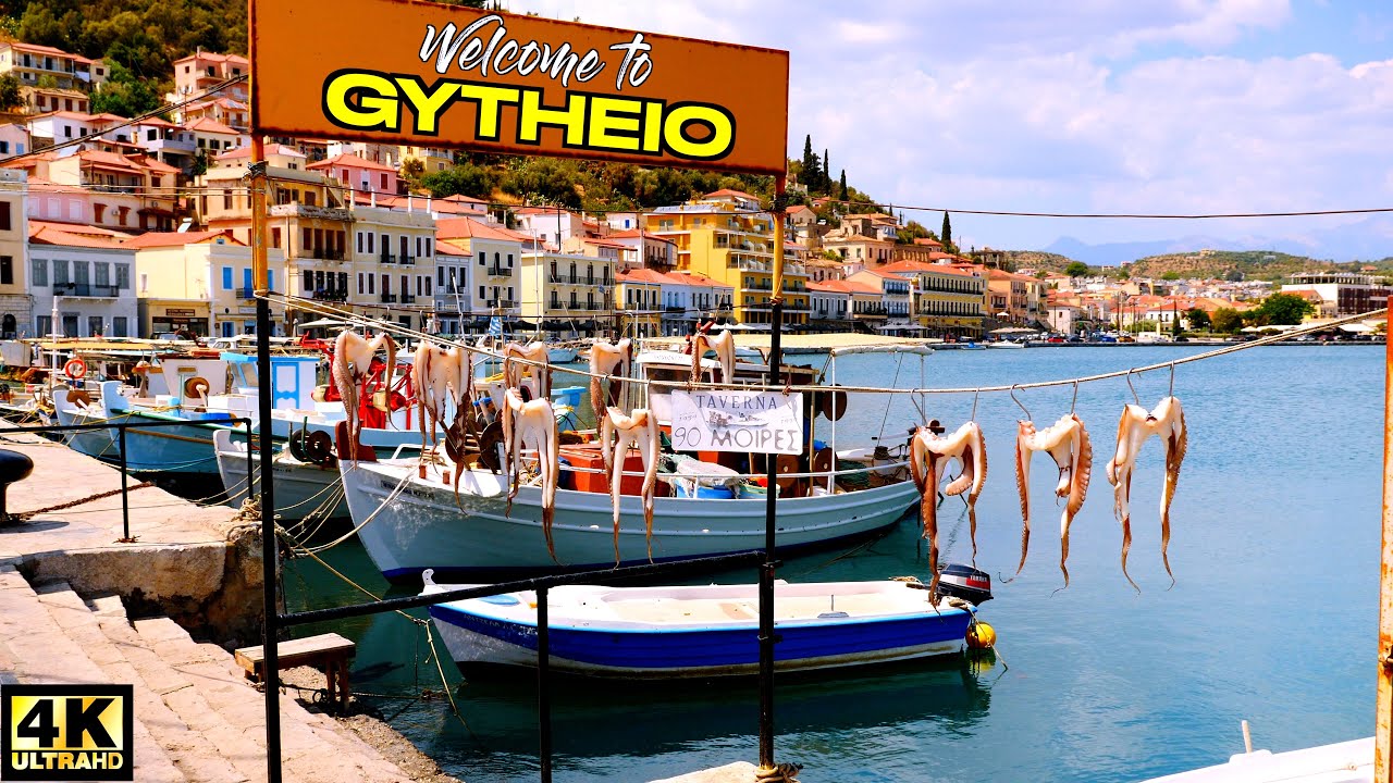 GYTHEIO, Lakonia 🇬🇷 (4K)