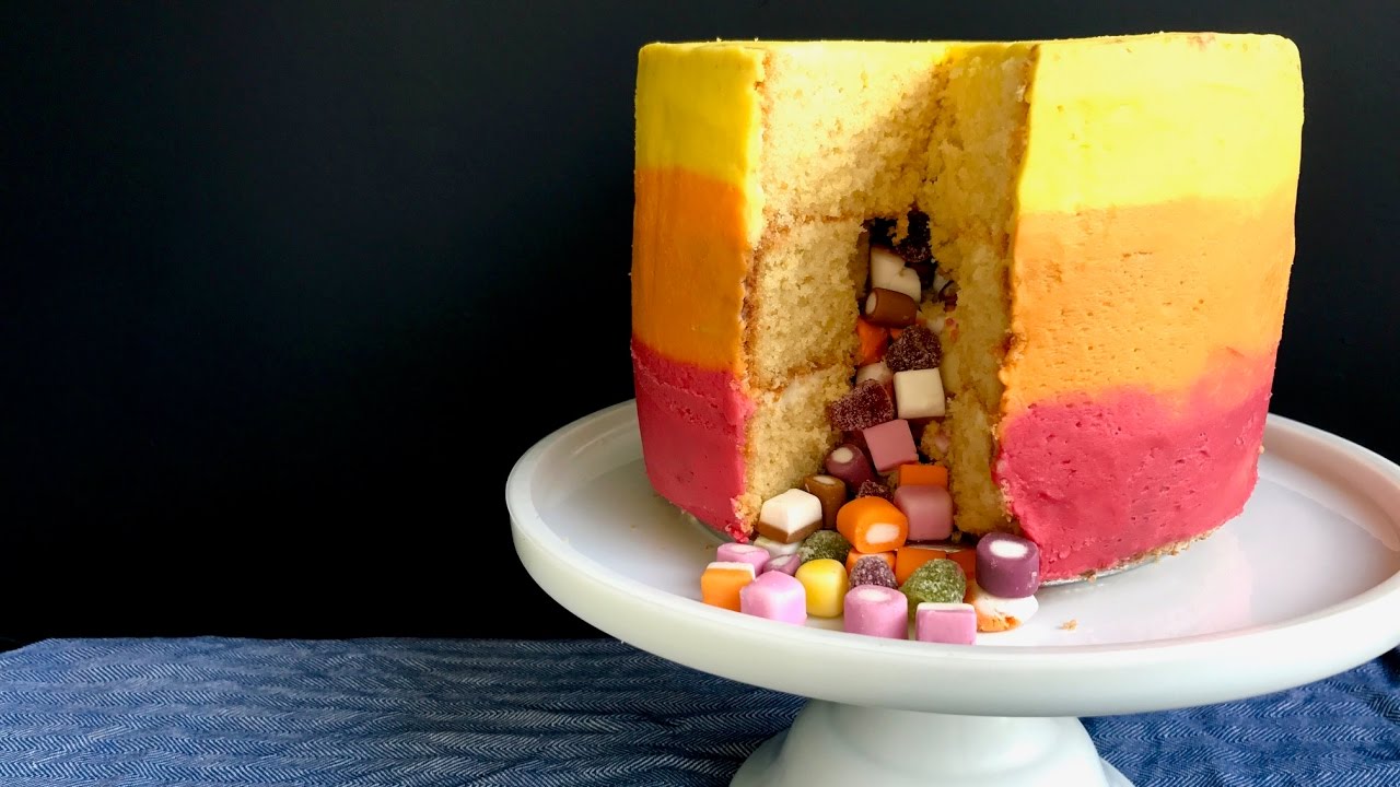 Piñata cake for under £10!