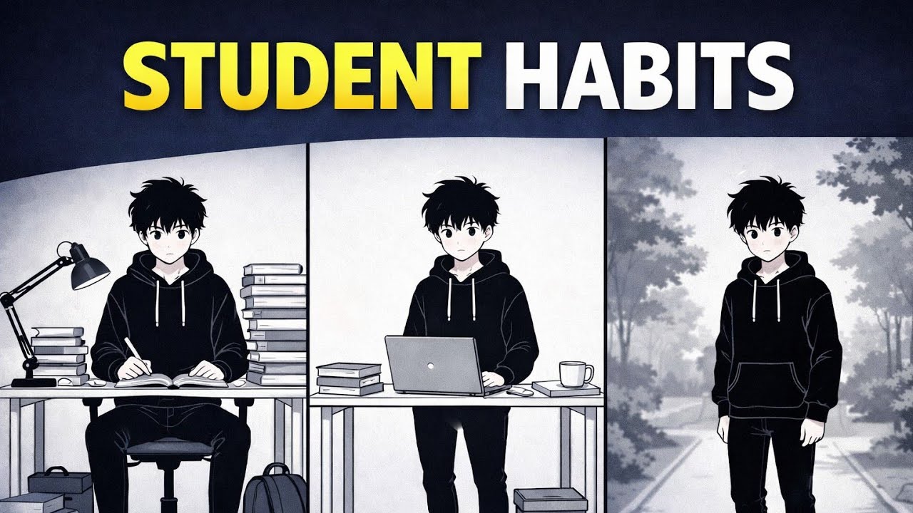 5 HABITS THAT WILL TURN ANY AVERAGE STUDENTS INTO A TOPPER IN 2026📚🏆