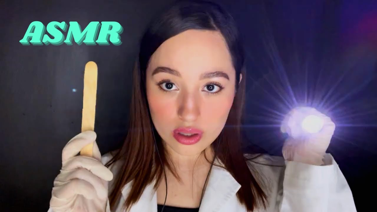 REVISION DE OJOS MUY DETALLADA - ROLEPLAY MÉDICO - LORE ASMR
