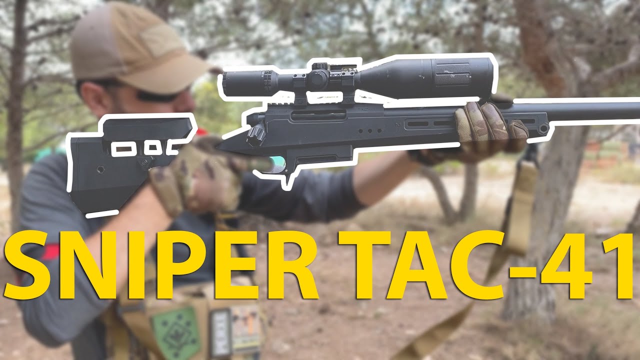 ¿BUSCANDO UN SNIPER EN 2021? TAC-41 SILVERBACK -  Capsule Airsoft España
