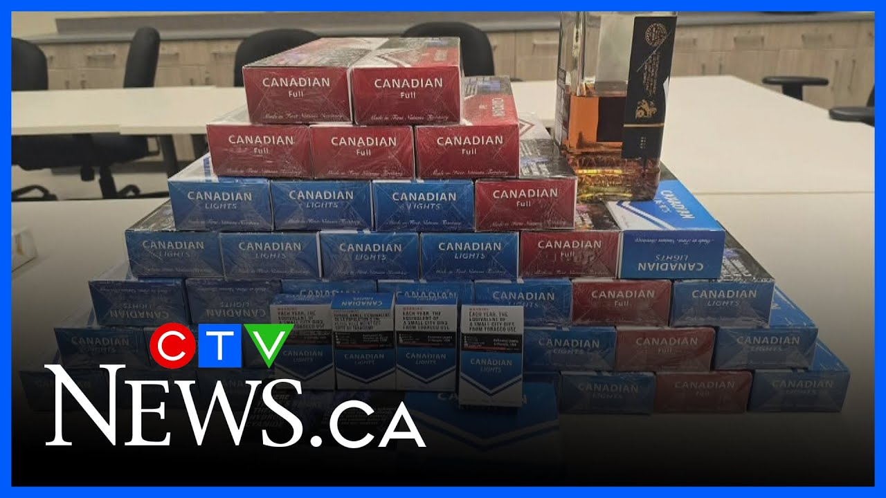 Police seize thousands of contraband cigarettes in traffic stop