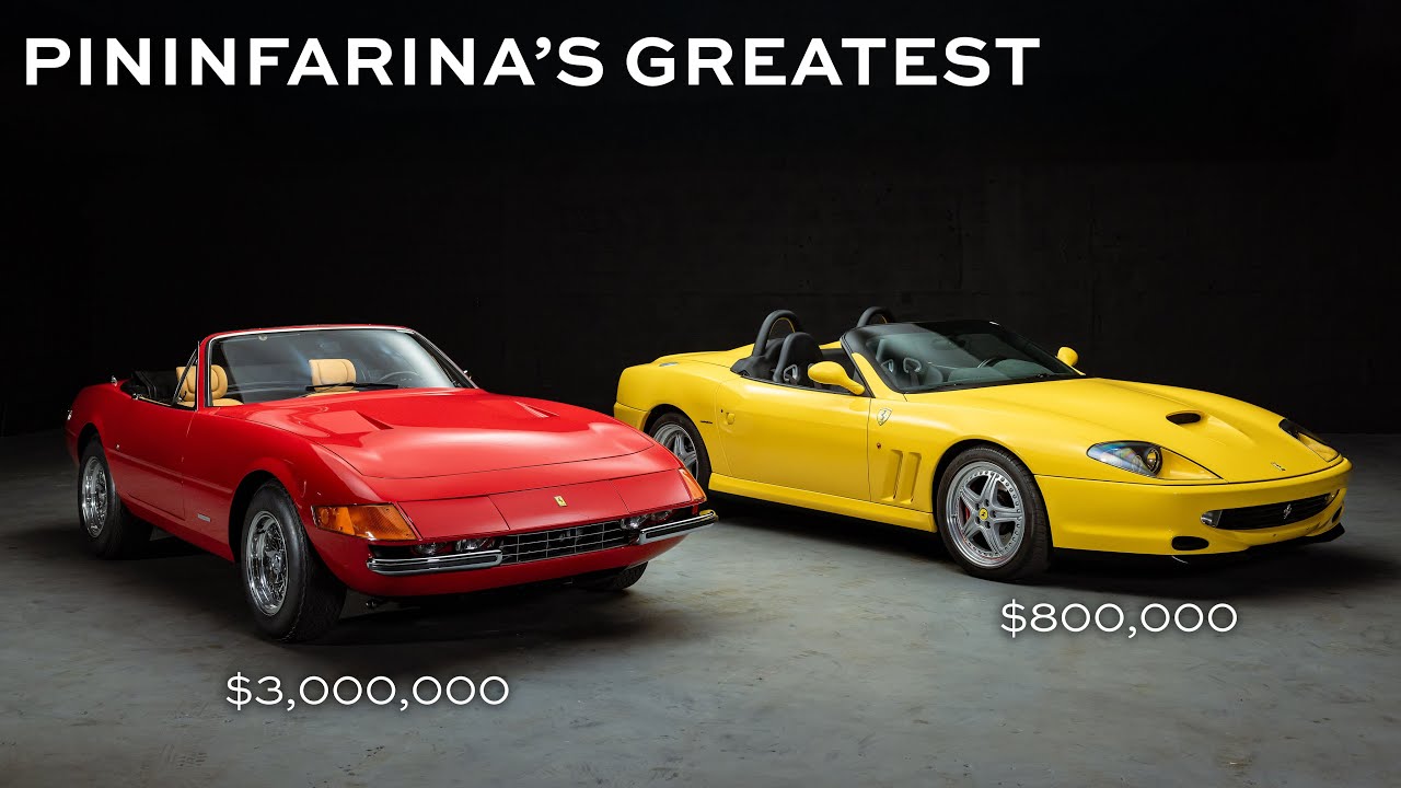 $2,000,000 Dollar Difference? 550 Barchetta vs. Daytona Spyder