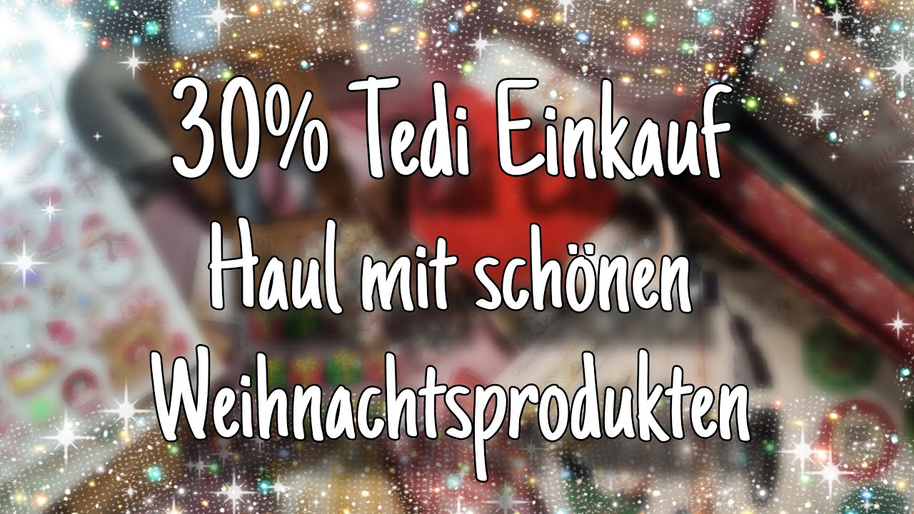 💚 30% Tedi Haul Rabattaktion *so schöne Sachen / Weihnachtsartikel / Sticker / etc.* 💚#tedi