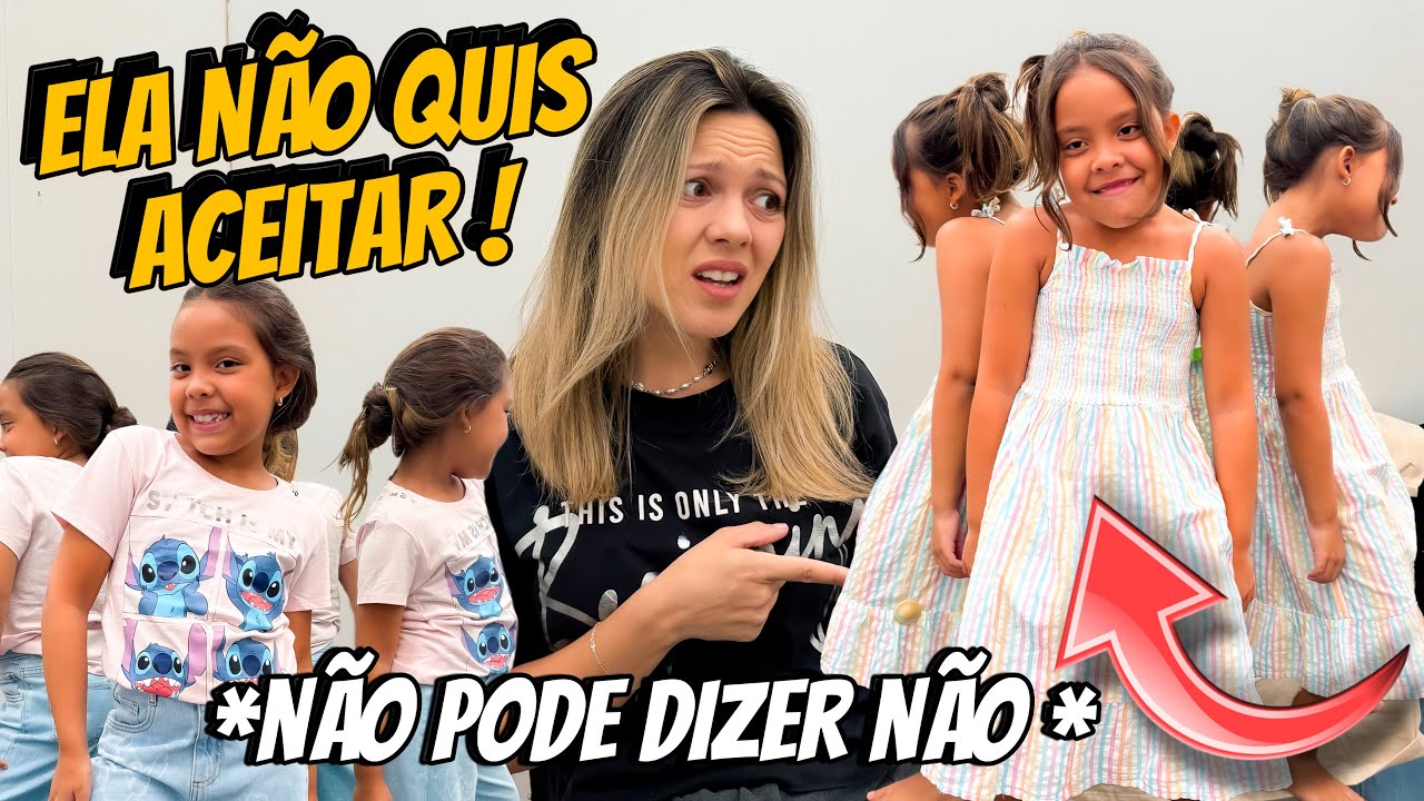 MINHA MÃE NÃO PODE DIZER NÃO PRA MIM NO SHOPPING  !! 😌