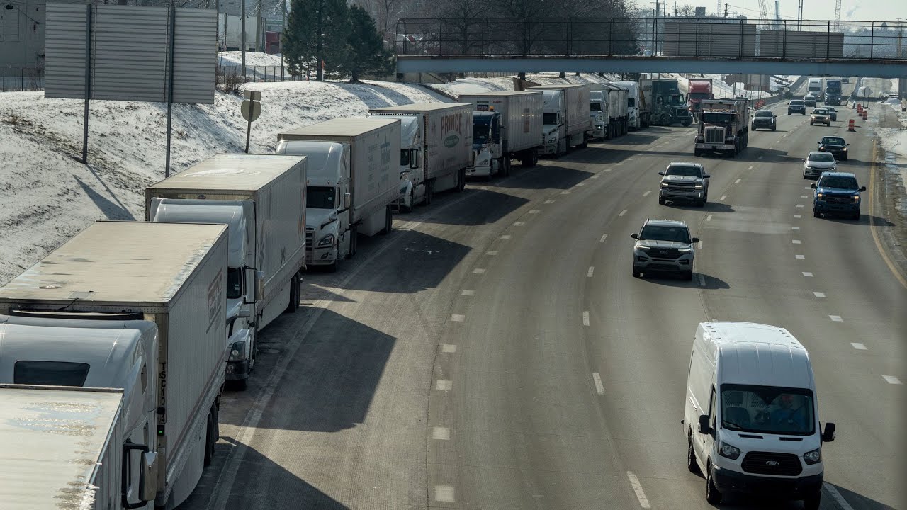 Ambassador Bridge blockade could have 'massive ramifications' for supply chain: Alghabra