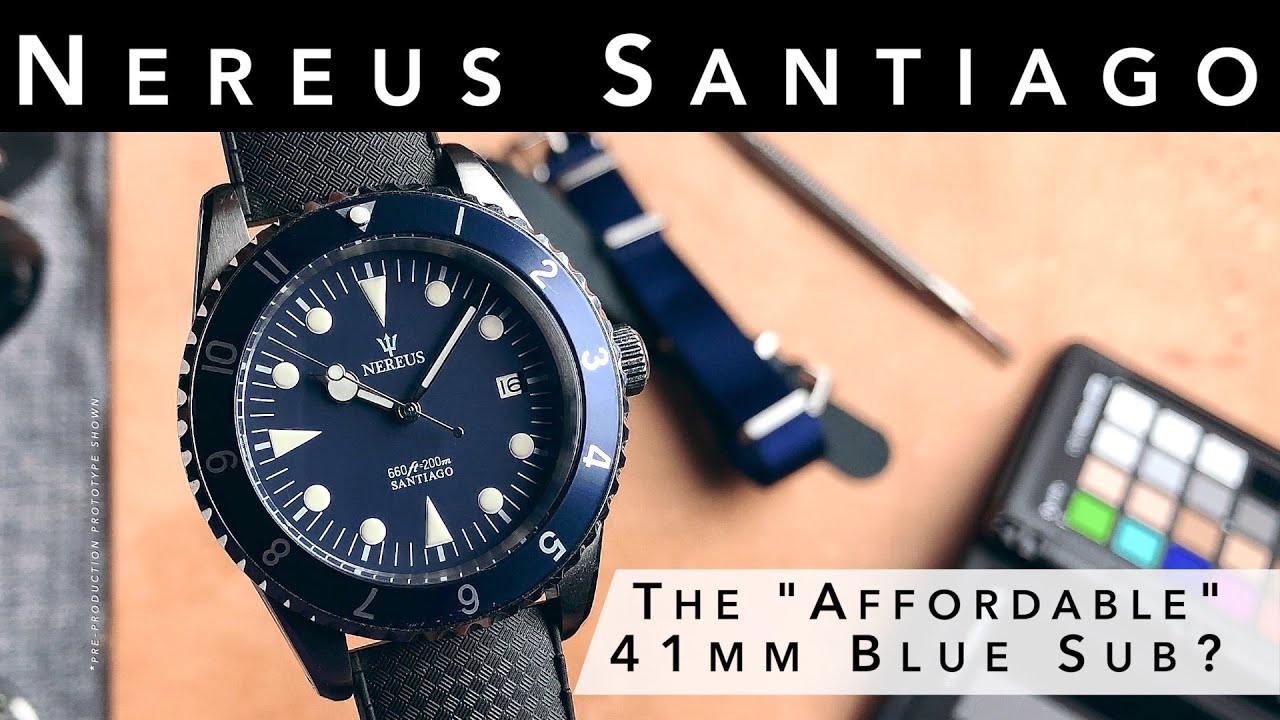 First Look: Nereus Santiago - An Affordable 41mm 