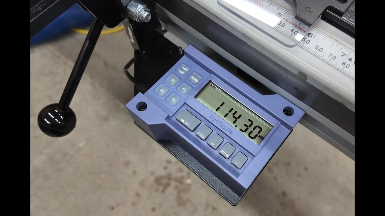 Upgrading my table saw with a digital readout from Accurate Technology
