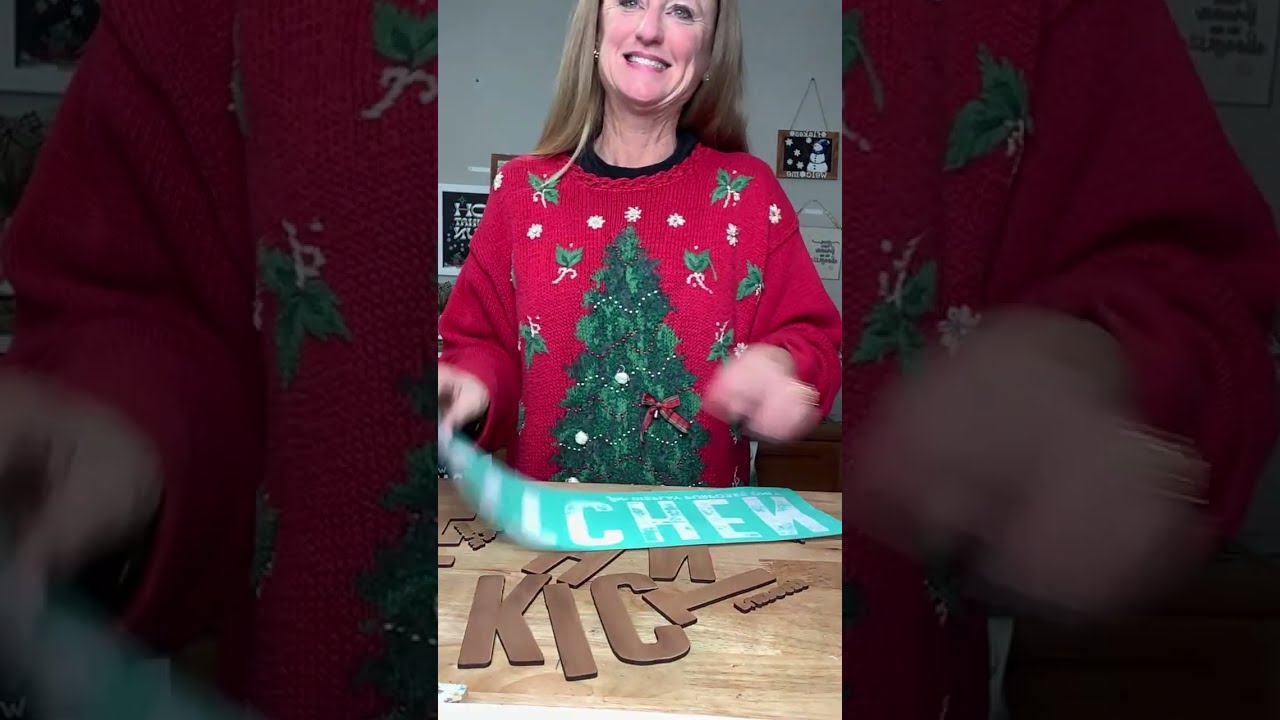DIY kitchen sign !